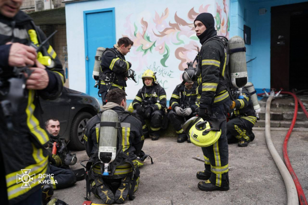 Усі пожежі ліквідовано: наслідки масованого обстрілу столиці (фото)