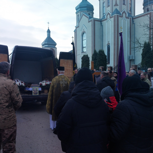 На Борщівщині попрощалися з полеглим воїном (фото)