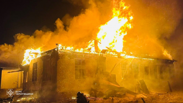 Цієї ночі росіяни атакували Чернігівщину (фото)