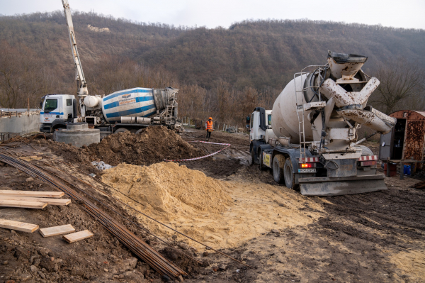 У Заліщиках триває реконструкція очисних споруд за підтримки ЄС (фото)