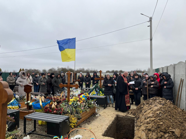 В Івано-Франківську попрощалися із загиблим захисником з Підгаєччини (фото)