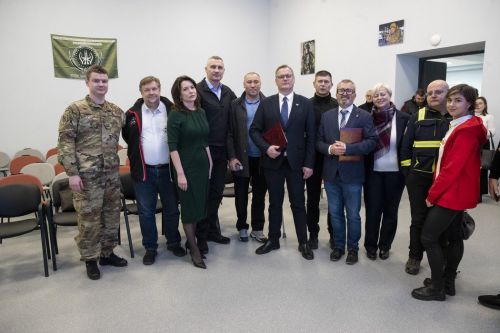 Віталій Кличко відкрив Центр комплексної підтримки для ветеранів та їхніх родин «Київ Мілітарі Хаб»