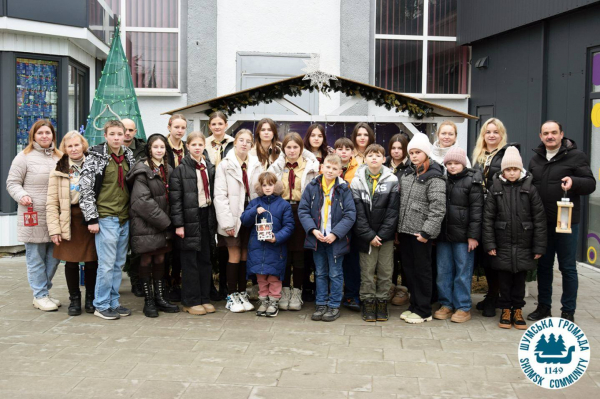 Вифлеємський вогонь миру передали мешканцям Шумщини (фото)