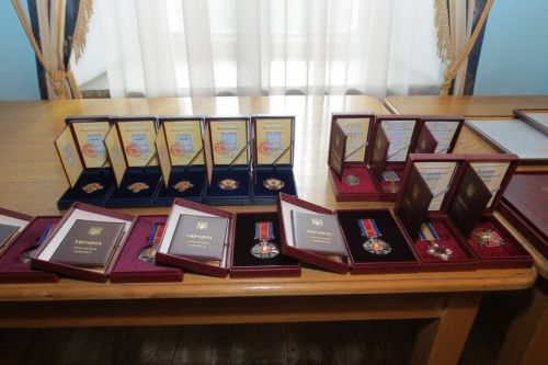 Військовослужбовців 105-ї бригади ТрО відзначили державними нагородами