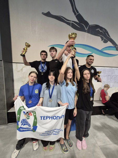 Вихованці КДЮСШ №1 Тернополя здобули 36 медалей на турнірі «Карпатська зима – 2025» (фото)