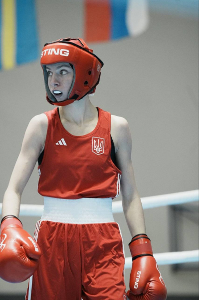 Тернополянка Олександра Черевата — срібна призерка Євро-2025 U17 з боксу
