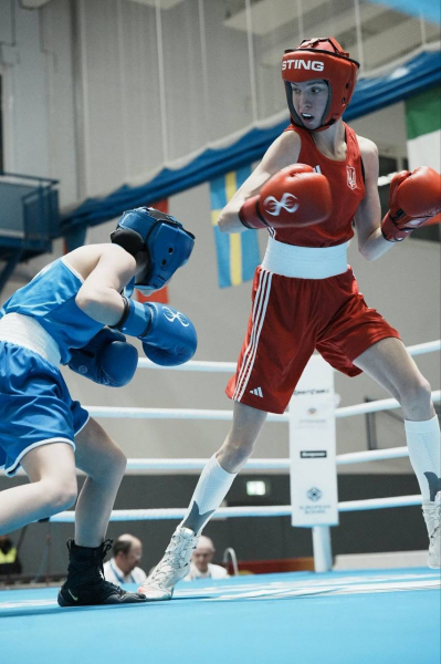 Тернополянка Олександра Черевата — срібна призерка Євро-2025 U17 з боксу