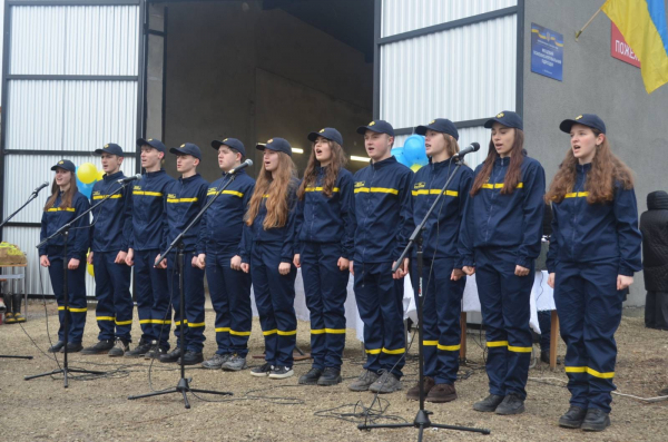 У Білобожницькій громаді відкрили місцеву пожежну команду (фото)