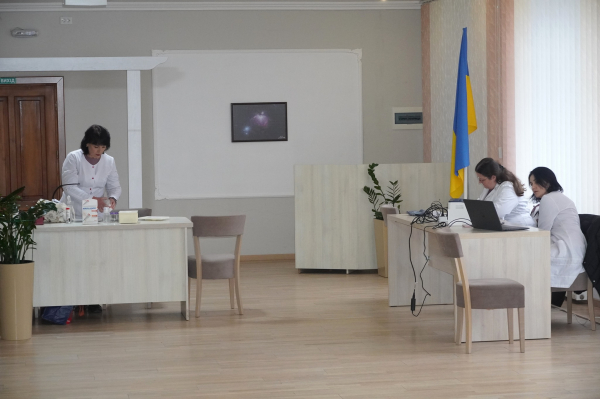 У Байковецькій громаді провели мобільний забір крові для військових (фото)