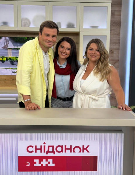 Чортків’янка викладає англійську у прямому ефірі “Сніданку з 1+1”