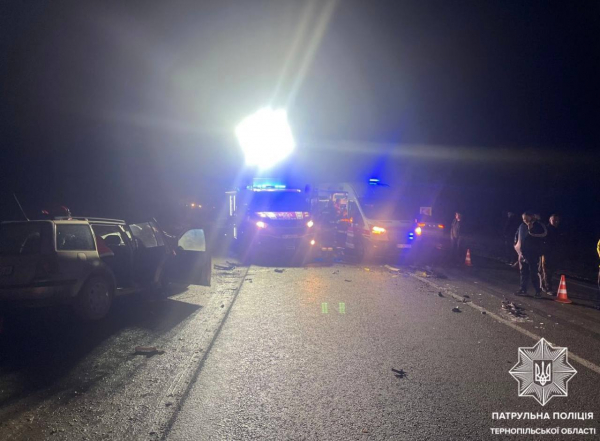 Рух ускладнений: у селі Ступки, що на Тернопільщині, сталася аварія (фото)