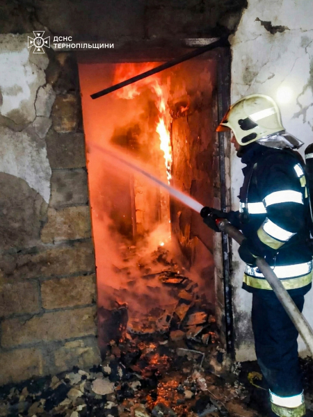 Вихідні на Тернопільщині минули з пожежами та надзвичайними подіями (фото)