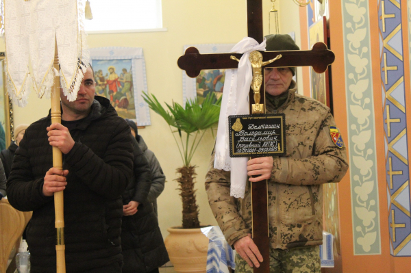 У Великих Гаях відбулося прощання із захисником Володимиром Демчишиним (фото)