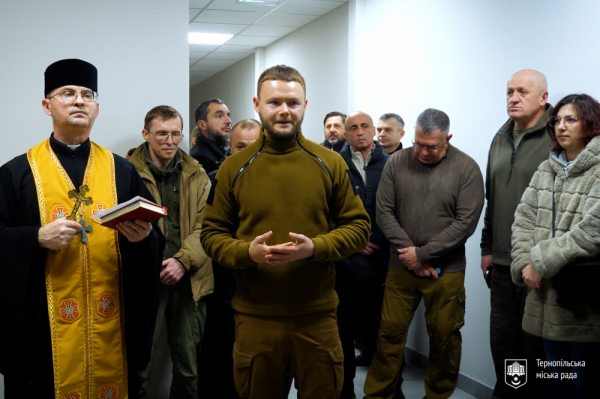 Центр підтримки ветеранів та родин Героїв відкрили у новому приміщенні в Тернополі (ФОТО)