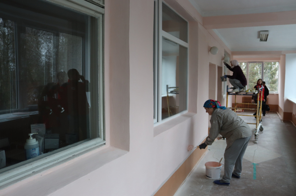 Український Червоний Хрест замінив вікна у Тернопільській обласній дитячій лікарні (фото)