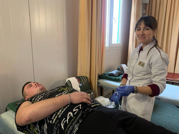 Виїзна донація крові: десятки тернополян долучилися до акції (фото)