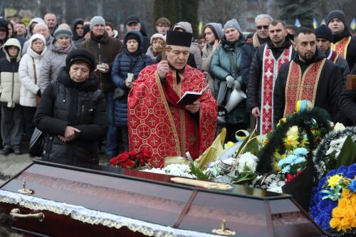 У Тернополі поховали пластуна Андрія Буду, який загинув за Україну (фоторепортаж)