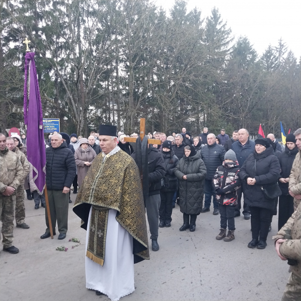 На Борщівщині попрощалися з полеглим воїном (фото)