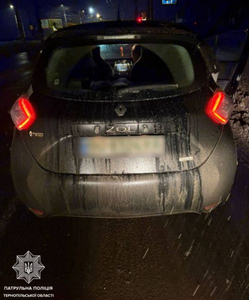 Під час комендантської години у Тернополі виявили водія з ознаками наркотичного сп’яніння
