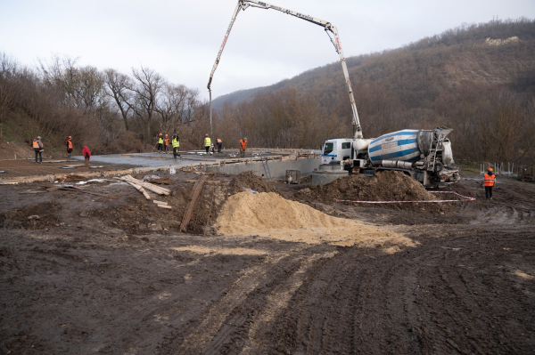 У Заліщиках триває реконструкція очисних споруд за підтримки ЄС (фото)
