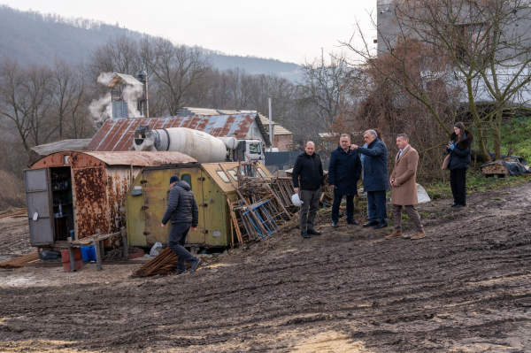 У Заліщиках триває реконструкція очисних споруд за підтримки ЄС (фото)
