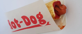 Бумажная упаковка для фаст-фуда