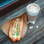 Бумажная упаковка для хот-дога