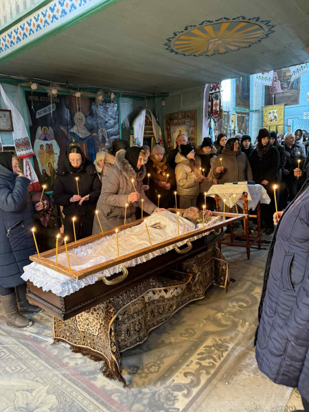 У громаді на Тернопільщині поховали воїна - Сергія Стельмаха (фото)