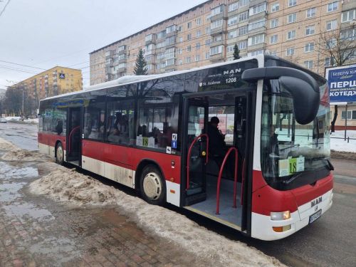 Нові автобуси MAN вийшли на маршрут №18 у Тернополі