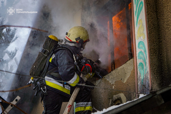 На початку нового 2026 року на Тернопільщині сталися смертельні пожежі та надзвичайні події (фото)