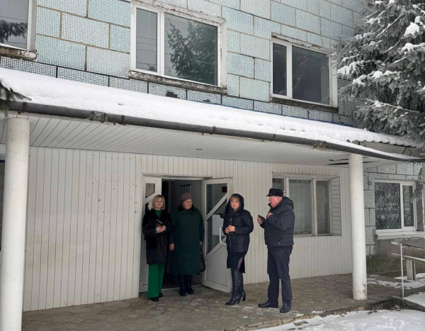 Обстежили гуртожиток Борщівського фахового коледжу, як тимчасовий притулок для розміщення ВПО (фото)