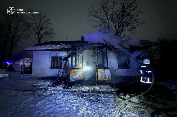 На початку нового 2026 року на Тернопільщині сталися смертельні пожежі та надзвичайні події (фото)