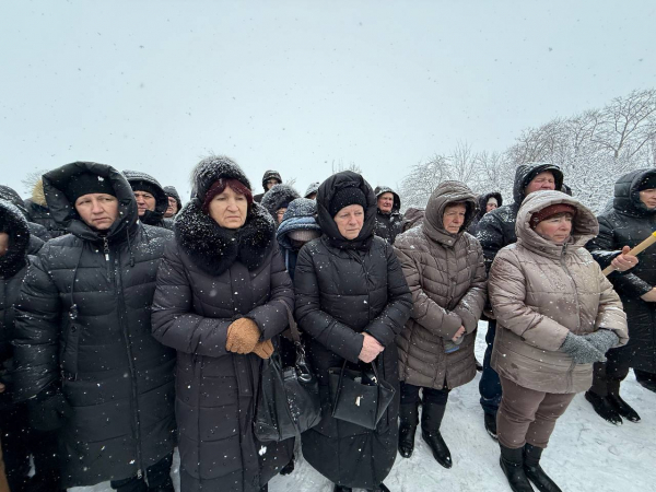 Підгороднянська громада провела в останню путь воїна-захисника Руслана Беркету (фото)