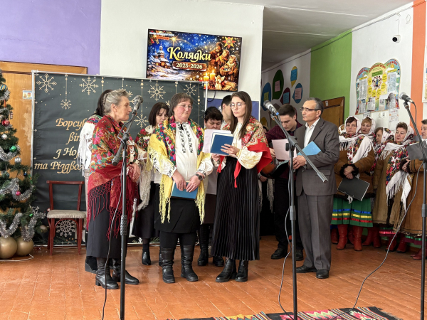 У Борсуках відбувся фестиваль коляди «У небі зірка засіяла» (фото)