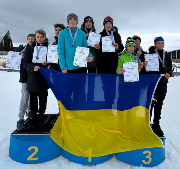 Чемпіонами України стали юні біатлоністи з Тернопільщини (ФОТО)