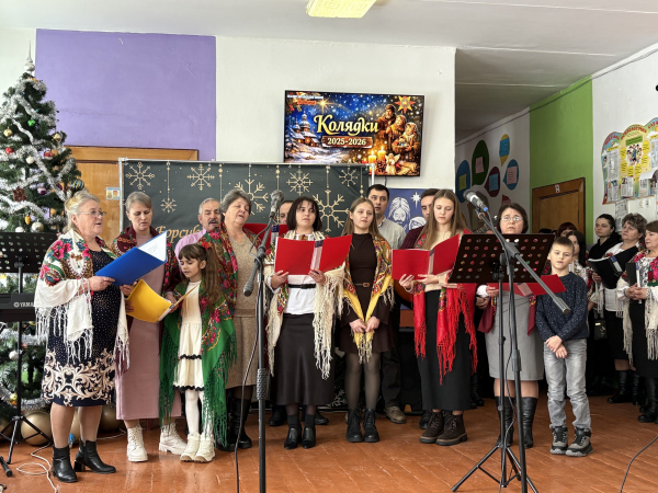 У Борсуках відбувся фестиваль коляди «У небі зірка засіяла» (фото)