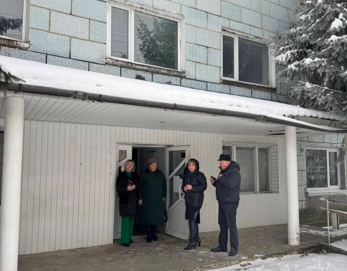 Обстежили гуртожиток Борщівського фахового коледжу, як тимчасовий притулок для розміщення ВПО (фото)