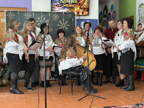 У Борсуках відбувся фестиваль коляди «У небі зірка засіяла» (фото)