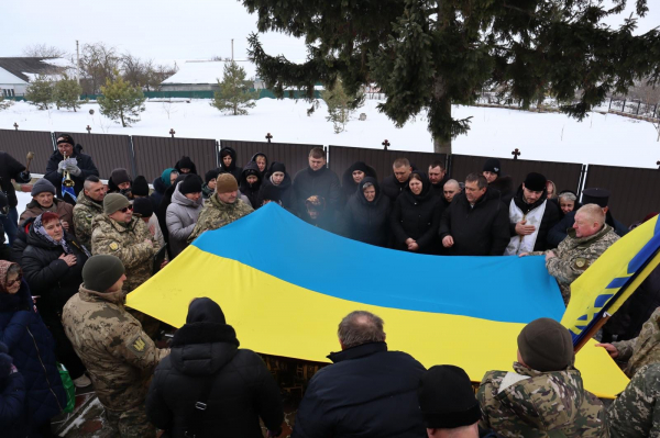 Борсуківська громада попрощалася з Героєм Володимиром Шибистим (фото)