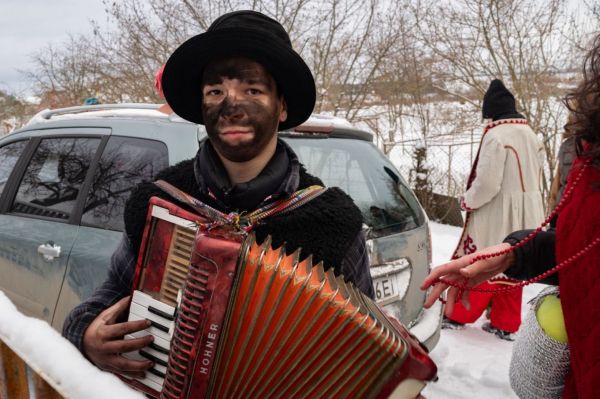 У селі на Чортківщині водили Маланку (фото)