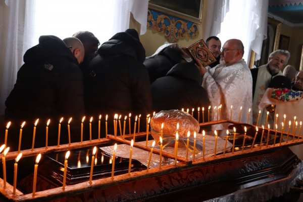 Борсуківська громада попрощалася з Героєм Володимиром Шибистим (фото)