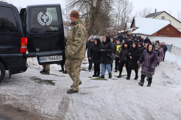 Борсуківська громада попрощалася з Героєм Володимиром Шибистим (фото)