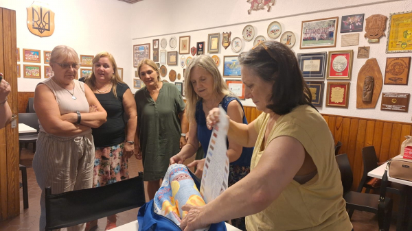 Рушник єднання: започатковану на Тернопільщині ініціативу продовжили в Аргентині (фото)