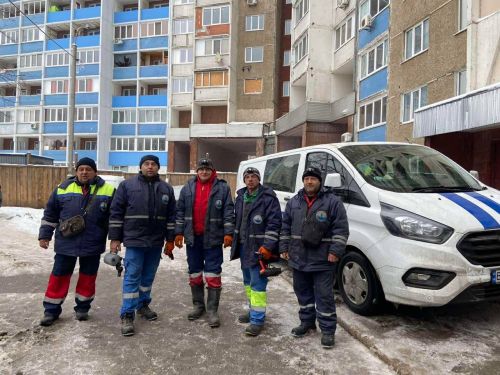 Комунальники та енергетики Тернопільщини допомагають столиці відновлювати інфраструктуру (фото)