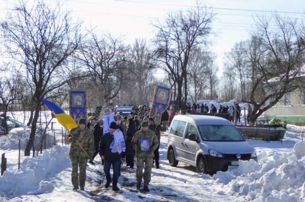 На Шумщині провели в останню путь полеглого захисника Володимира Федчука (фото)