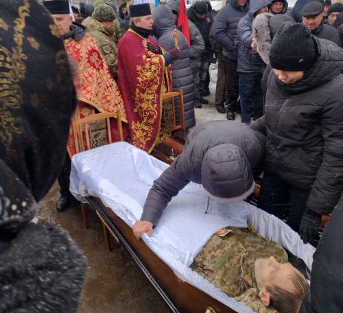 Підгаєцька громада попрощалася із загиблим захисником Бачинським Володимиром (фото)