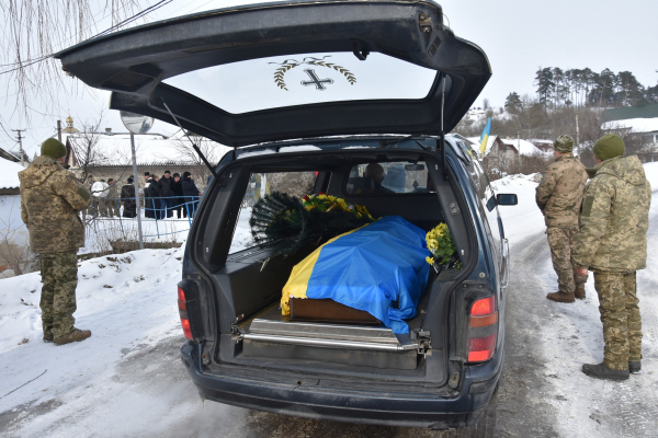 На Теребовлянщині провели в останню путь ветерана війни Степана Дідушевича (фото)