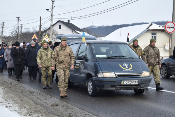 На Теребовлянщині провели в останню путь ветерана війни Степана Дідушевича (фото)