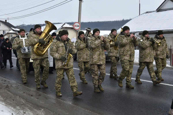 На Теребовлянщині провели в останню путь ветерана війни Степана Дідушевича (фото)