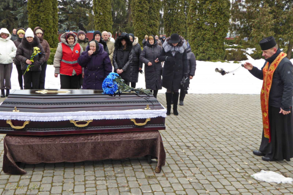 Шумська громада зустріла полеглого захисника Дмитра Войцішевського, який майже два роки вважався зниклим безвісти (фото)